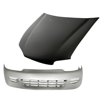 TruParts® - 2-Piece (Front Bumper Cover, Hood Panel) (Standard Line)