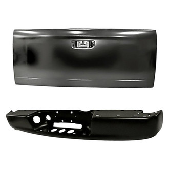 TruParts® - 2-Piece (Rear Bumper Face Bar, Tailgate) (Standard Line)