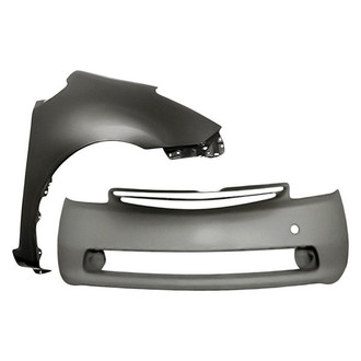 TruParts® - 2-Piece (Front Bumper Cover, Front Passenger Side Fender) (Standard Line)