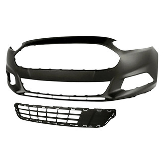 TruParts® - 2-Piece (Front Bumper Cover, Front Center Bumper Grille) (Standard Line)