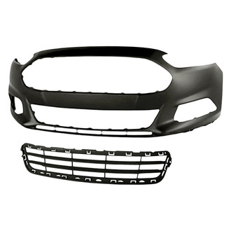 TruParts® - 2-Piece (Front Bumper Cover, Front Bumper Grille) (Standard Line)