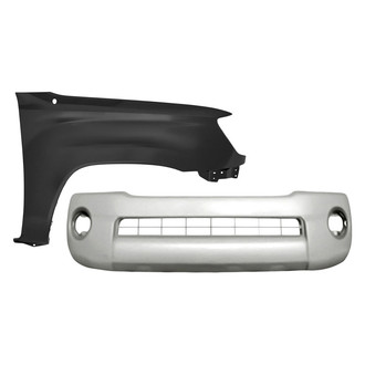 TruParts® - 2-Piece (Front Bumper Cover, Front Passenger Side Fender) (Standard Line)