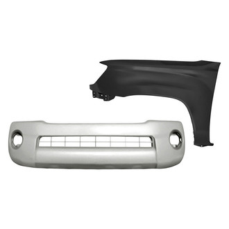 TruParts® - 2-Piece (Front Bumper Cover, Front Driver Side Fender) (Standard Line)