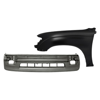 TruParts® - 2-Piece (Front Bumper Cover, Front Driver Side Fender) (Standard Line)
