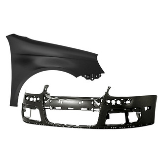 TruParts® - 2-Piece (Front Bumper Cover, Front Passenger Side Fender) (Standard Line)