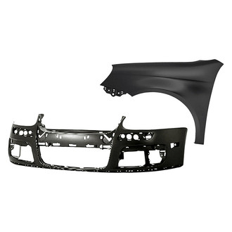 TruParts® - 2-Piece (Front Bumper Cover, Front Driver Side Fender) (CAPA Certified)