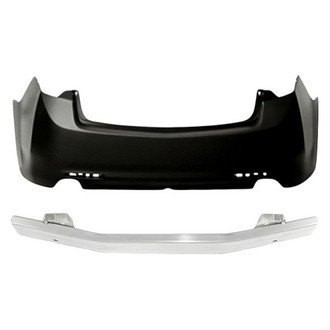 TruParts® - 2-Piece (Rear Bumper Cover, Rear Bumper Reinforcement) (Standard Line)