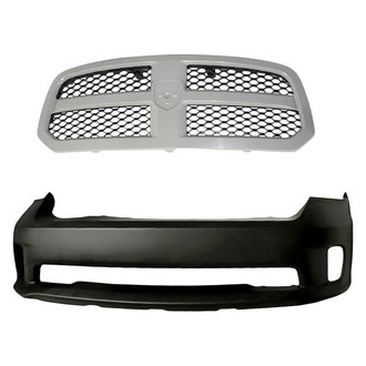 TruParts® - 2-Piece (Front Bumper Cover, Grille) (Standard Line)