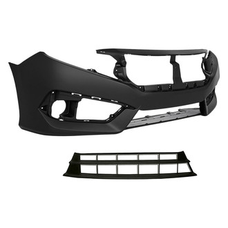 TruParts® - 2-Piece (Front Bumper Cover, Front Bumper Grille) (CAPA Certified)