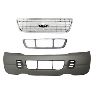 TruParts® - 3-Piece (Front Bumper Cover, Grille, Bumper Grille Frame) (Standard Line)