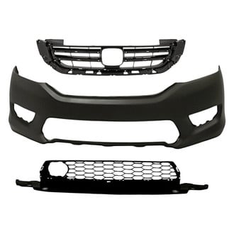 TruParts® - 3-Piece (Front Bumper Cover, Grille, Front Bumper Grille) (CAPA Certified)