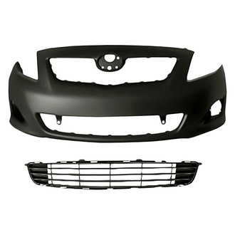 TruParts® - 2-Piece (Front Bumper Cover, Front Bumper Grille) (CAPA Certified)