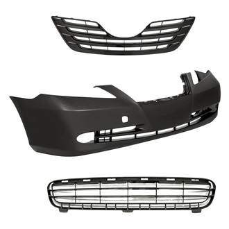 TruParts® - 3-Piece (Front Bumper Cover, Grille, Front Lower Bumper Grille) (Standard Line)