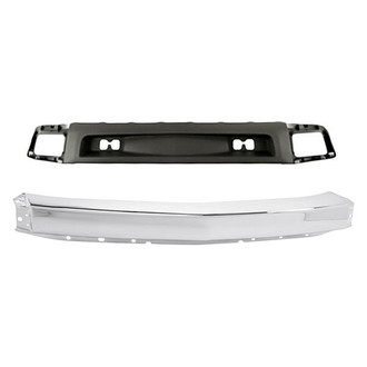 TruParts® - 2-Piece (Front Bumper Face Bar, Front Bumper Air Deflector) (Standard Line)