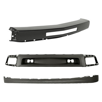 TruParts® - 3-Piece (Front Bumper Face Bar, Front Bumper Air Deflector, Front Bumper Deflector Extension) (Standard Line)