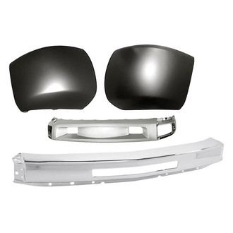 TruParts® - 4-Piece (Front Bumper Face Bar, Front Bumper Deflector, Front Inner and Outer Bumper End) (Standard Line)