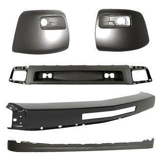 TruParts® - 5-Piece (Front Bumper Face Bar, Front Bumper Air Deflector, Front Bumper Deflector Extension, Front Inner and Outer Bumper End) (Standard Line)