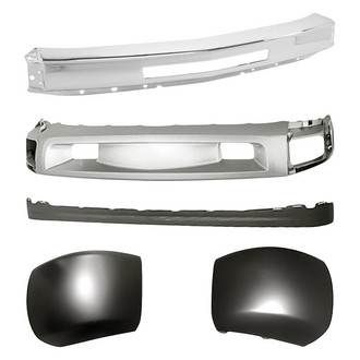 TruParts® - 5-Piece (Front Bumper Face Bar, Front Bumper Air Deflector, Front Bumper Deflector Extension, Front Inner and Outer Bumper End) (Standard Line)