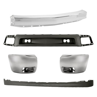 TruParts® - 5-Piece (Front Bumper Face Bar, Front Bumper Air Deflector, Front Bumper Deflector Extension, Front Inner and Outer Bumper End) (Standard Line)
