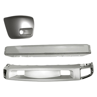 TruParts® - 3-Piece (Front Bumper Reinforcement, Front Bumper Deflector, Front Driver Side Bumper End) (Standard Line)