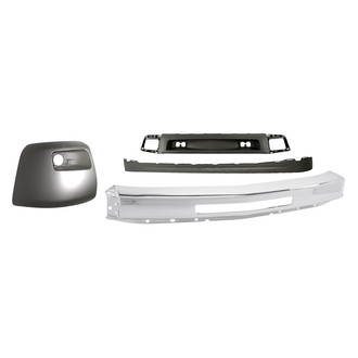TruParts® - 4-Piece (Front Bumper Face Bar, Front Bumper Air Deflector, Front Bumper Deflector Extension, Front Driver Side Bumper End) (Standard Line)