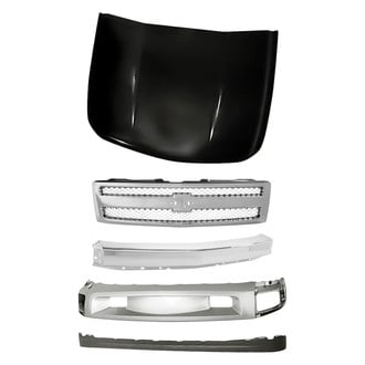TruParts® - 5-Piece (Grille, Front Bumper Face Bar, Front Bumper Deflector, Front Bumper Deflector Extension, Hood Panel) (Standard Line)