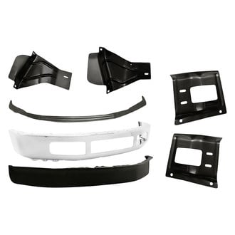 TruParts® - 7-Piece (Front Bumper Face Bar, Front Bumper Spoiler, Front Inner and Outer Bumper Mounting Bracket, Front Inner and Outer Bumper Mounting Plate, Front Upper Bumper Cover) (Standard Line)