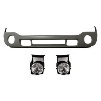 TruParts® - 3-Piece (Front Lower Bumper Cover, Driver and Passenger Side Fog Light) (Standard Line)