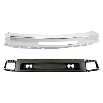 TruParts® - 2-Piece (Front Bumper Face Bar, Front Bumper Air Deflector) (Standard Line)