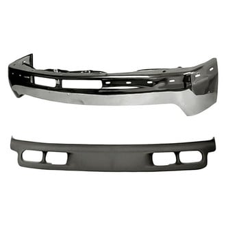 TruParts® - 2-Piece (Front Bumper Face Bar, Front Bumper Air Deflector) (Standard Line)