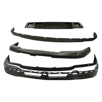 TruParts® - 4-Piece (Front Upper Bumper Cover, Front Bumper Face Bar, Front Lower Bumper Deflector Extension, Front Bumper Air Deflector) (Standard Line)