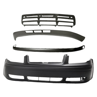 TruParts® - 4-Piece (Front Bumper Cover, Front Bumper Spoiler, Front Lower Center Bumper Grille, Front Bumper Cover Molding) (Standard Line)