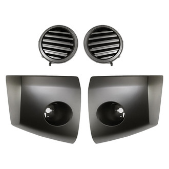 TruParts® - 4-Piece (Front Inner and Outer Bumper End, Front Inner and Outer Fog Light Cover) (Standard Line)