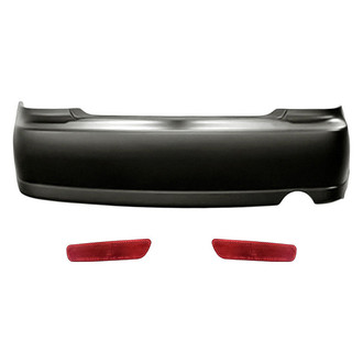 TruParts® - 3-Piece (Rear Bumper Cover, Rear Driver and Passenger Side Side Marker Light) (Standard Line)