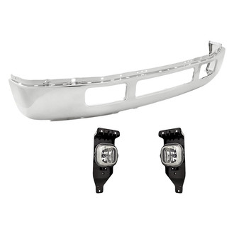 TruParts® - 3-Piece (Front Bumper Face Bar, Driver and Passenger Side Fog Light) (Standard Line)