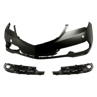 TruParts® - 3-Piece (Front Bumper Cover, Front Inner and Outer Fog Light Bezel) (Standard Line)