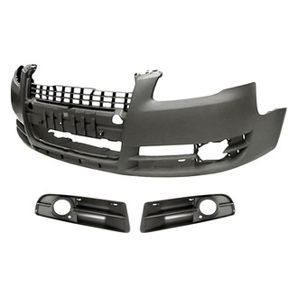 TruParts® - 3-Piece (Front Bumper Cover, Front Inner and Outer Fog Light Bezel) (Standard Line)