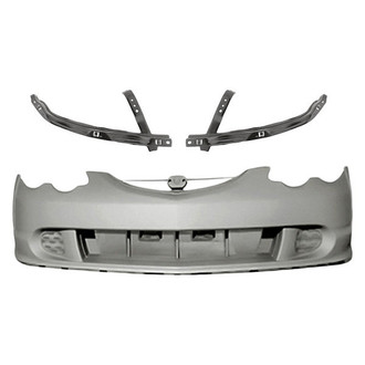 TruParts® - 3-Piece (Front Bumper Cover, Front Inner and Outer Bumper Bracket) (Standard Line)