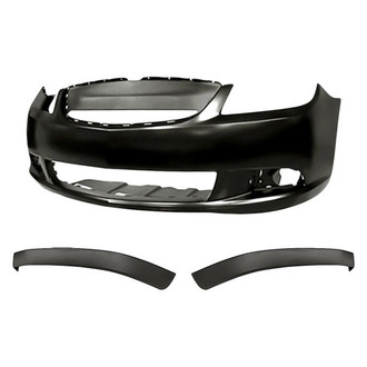 TruParts® - 3-Piece (Front Bumper Cover, Front Lower Inner and Outer Bumper Air Deflector) (Standard Line)