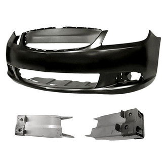TruParts® - 3-Piece (Front Bumper Cover, Front Inner and Outer Bumper Bracket) (Standard Line)