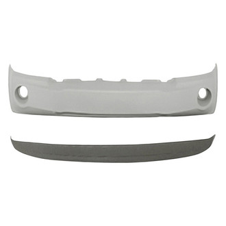 TruParts® - 2-Piece (Front Bumper Cover, Front Bumper Air Deflector) (Standard Line)