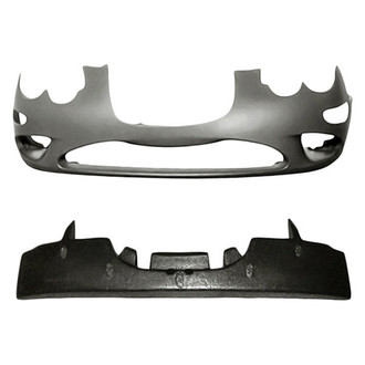 TruParts® - 2-Piece (Front Bumper Cover, Front Bumper Absorber) (Standard Line)