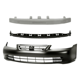 TruParts® - 3-Piece (Front Bumper Cover, Front Bumper Absorber, Front Center Bumper Cover Reinforcement Beam) (Standard Line)