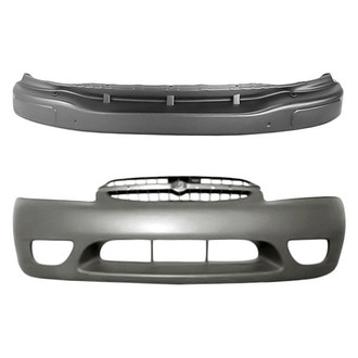 TruParts® - 2-Piece (Front Bumper Cover, Front Bumper Reinforcement) (Standard Line)