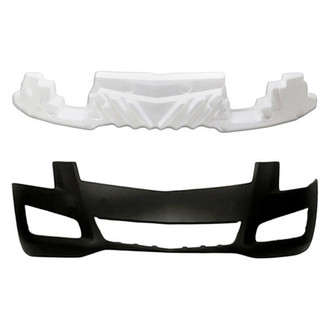 TruParts® - 2-Piece (Front Bumper Cover, Front Bumper Absorber) (Standard Line)