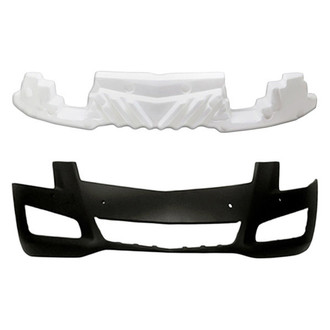 TruParts® - 2-Piece (Front Bumper Cover, Front Bumper Absorber) (Standard Line)