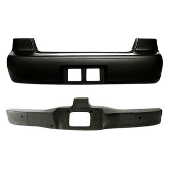 TruParts® - 2-Piece (Rear Bumper Cover, Rear Bumper Absorber) (Standard Line)