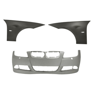 TruParts® - 3-Piece (Front Bumper Cover, Front Driver and Passenger Side Fender) (Standard Line)