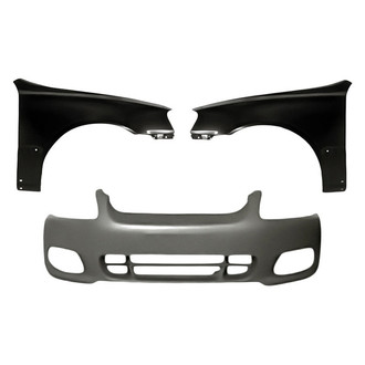 TruParts® - 3-Piece (Front Bumper Cover, Front Driver and Passenger Side Fender) (Standard Line)