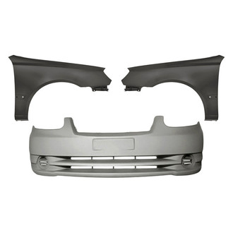 TruParts® - 3-Piece (Front Bumper Cover, Front Driver and Passenger Side Fender) (Standard Line)